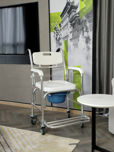 BQ7002B-<span class=keywords><strong>Silla</strong></span> de baño de aluminio <span class=keywords><strong>para</strong></span> ancianos, baño <span class=keywords><strong>con</strong></span> <span class=keywords><strong>silla</strong></span> de <span class=keywords><strong>ruedas</strong></span>, cómoda - Product Image 5