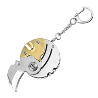 Outil multifonction EDC 6 en 1 avec porte-clé couteau de poche, meilleure vente