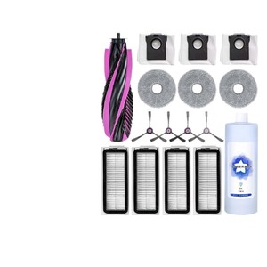 Accessoires pour aspirateur robot Midea V12 Pro : brosse rotative, filtre, sac à poussière, serpillière, brosse latérale, pièces pour usage domestique - Product Image 5