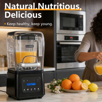 Mélangeur commercial multifonctionnel à grande vitesse Machine à usage intensif Mélangeur alimentaire de table industriel Mélangeur électrique