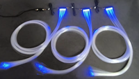Kit de 1500 fibres optiques dynamiques 0,5 mm pour plafond étoilé, garantie 3 ans, modèle universel, moteur lumineux 16W