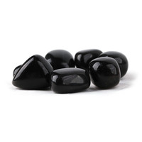 ¡Venta al por mayor! ¡oferta! ¡venta al por mayor! ¡piedra natural de obsidiana negra para la curación!