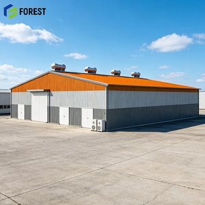 Sistema de Almacén Industrial Prefabricado de Acero Estructural Modular Resistente al Fuego, Depósito Comercial de Alta Resistencia - Product Image 1