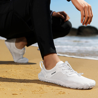 Chaussures aquatiques unisexes légères et respirantes à bout fermé, chaussures de plage, chaussures de yoga aquatique, grandes tailles