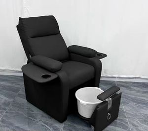 Fauteuil multifonctionnel pour soins des ongles et des pieds, avec fonction bain de pieds et massage des pieds, idéal pour salon de beauté, extension de cils et soins des sourcils - Product Image 6