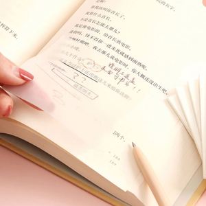 Wholesale Customized Sticky Notes Memo <b>Pads</b> Set Mini Notes <b>Cheap</b> Sticky Transparent Waterproof Glue Page Flags Sticky Notes - Product Image 3