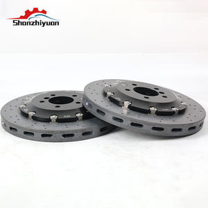 Discos de Freio Flutuantes de Fibra de Carbono de Alta Qualidade Substituem os Discos de Aço Originais para Lexus GSF RCF Lx600 j300 LX450D NX300 CT200h IS430 - Product Image 3