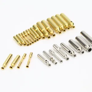 INDIA PLUG PINS 7.0mm 8.7mm 15/16amp with 10/16A crimping hollow brass pin