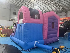 Unicorn Jump Slide Combo 4x4x4m Casa de salto inflable | Tobogán inflable para niños de salto - Product Image 6