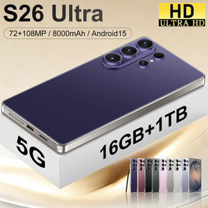 Nuovo Smartphone S26 Ultra 5G 2026, 16GB+1TB, Android 15, <span class=keywords><strong>7</strong></span>.3", 8000mAh, Octa-Core, Sbloccato, Dual SIM, Versione Globale - Product Image 5