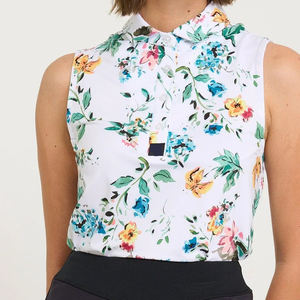 Fabricante personalizado mujer 100% poliéster Anti-UV Golf para Polos de punto nuevo diseño Casual transpirable y antiarrugas - Product Image 4