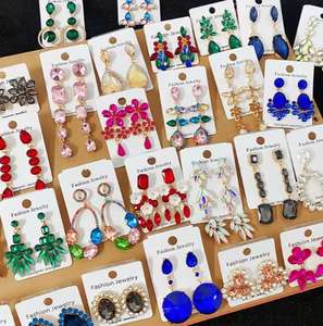 1kg 80-150pcs 이 우 벌크 보석 도매 판매 무게 귀걸이 패션 한국 스타일 랜덤 및 믹스 - Product Image 5