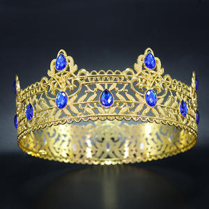 <span class=keywords><strong>มงกุฎ</strong></span>และมงกุฎของผู้ใหญ่ทำจากอัลลอยสีทองประดับ<span class=keywords><strong>เพชร</strong></span><span class=keywords><strong>มงกุฎ</strong></span>สำหรับงานเลี้ยงวันเกิดและงานแต่งงานเครื่องประดับสำหรับงานปาร์ตี้ - Product Image 5