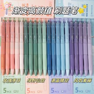 ปากกาฝึกเขียน Xi Peptide แห้งเร็ว หัวปากกาแบบไล่เฉดสี เขียนลื่น สำหรับนักเรียนใช้ในการสอบ - Product Image 4