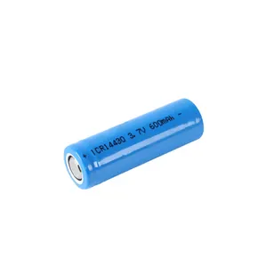 icr14430锂离子电池500毫安时600毫安时650毫安时3.7伏icr手电筒充电电池