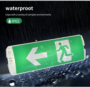 Luz de Emergencia LED Tuoming de 8W, IP65, 27 LED, ABS, de Alta Luminosidad, para Salidas de Emergencia - Product Image 1