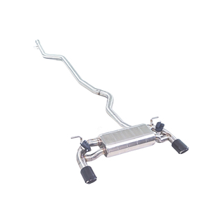 Tuyau d'échappement adapté aux BMW 420i 425i 428i <span class=keywords><strong>430i</strong></span> 2.0T F36 <span class=keywords><strong>F33</strong></span> F32 B48 2013-2018, échappement arrière haute performance avec soupape et silencieux - Product Image 1