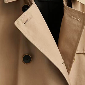 2023 nuovo arrivo progetta <span class=keywords><strong>Trench</strong></span> lungo modello <span class=keywords><strong>Trench</strong></span> Beige da <span class=keywords><strong>donna</strong></span> - Product Image 4