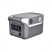 Centrale Électrique Portable d'Extérieur Grande Capacité pour Camping et Voiture 1500W Haute Puissance Onde Sinusoïdale Pure