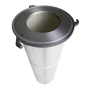 Guangfeng 3 Lugs mặt bích Bụi Collector Bộ lọc không khí Cartridge loại bỏ bụi Polyester xếp li Lọc - Product Image 2