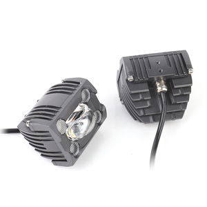 Luz LED de motocicleta de dos colores 30W Mini lente de proyector Led coche camión todoterreno luces de trabajo foco 4X4 - Product Image 4