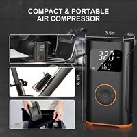 Heavy Duty Portable Electric Tire Inflator for Farm Equipment and Construction Vehicle Tires Air Pump for Car
