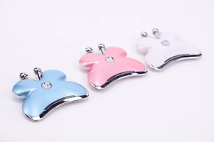 2024 masajeador de cuello eléctrico en forma de mariposa, vibración térmica, dispositivo antiarrugas de belleza para el cuello - Product Image 2