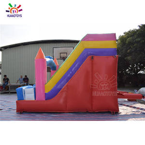 Maison de rebond gonflable extérieure commerciale Combo à thème <span class=keywords><strong>Mickey</strong></span> Mouse avec toboggan sec Château videur à thème animal préféré des enfants - Product Image 5