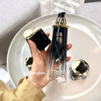 OEM ODM Personnalisé Luxe 100ml 120ml Huile Cosmétique Crème Soin de la Peau Soins Personnels avec Bouteille en Verre Rond Blanc Or Noir