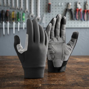 Winter Half Finger Sports <b>Gloves</b> Nylon Spandex Compression Windproof Hand Wrist Support Warm Outdoor Fitness Cycling <b>Gloves</b> - Product Image 4