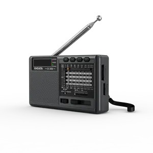 XHDATA D-368 piccola tasca portatile Multi Band Retro Radio FM AM SW con lettore musicale MP3 Radio domestica ricevitore altoparlante USB