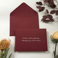 Enveloppe en papier perlé avec logo, estampage à chaud personnalisé, enveloppe en feuille d'or, vente en gros, enveloppe d'entreprise personnalisée