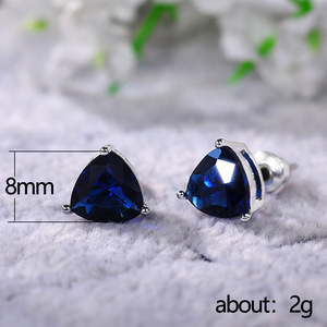 Pendientes triangulares para mujer, diseño geométrico, accesorios para las orejas de uso diario - Product Image 6