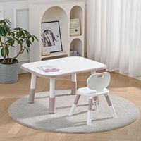 Meubles de classe scolaire modernes en plastique, ensemble de bureau et de chaise pour enfants, pour chambre à coucher et bureau à domicile