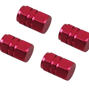 Nhôm van mũ cho xe Schrader với Gasket lốp van mũ cho xe đạp xe máy Scooter không khí bụi che mũ - Product Image 5