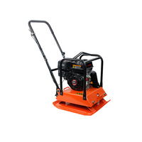 Compresse vibrant C90 pour plaques de sol, portable, facile à transporter, avec jeu supplémentaire de ceinture sans recharge