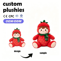 Peluche personnalisée chaton blanc avec rembourrage super doux – Vente directe usine de chats mignons – Jouets en peluche personnalisés de haute qualité