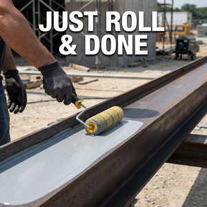 Pintura protectora a base de agua con revestimiento acrílico de acero resistente a la intemperie y anticorrosión para estructuras metálicas de construcción, vigas en H. - Product Image 4