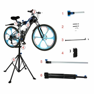 ขา<span class=keywords><strong>ตั้ง</strong></span>ซ่อมจักรยานพับได้ 360 องศา °   ขา<span class=keywords><strong>ตั้ง</strong></span>ซ่อมจักรยานแบบหมุนได้พร้อมถาดใส่เครื่องมือ ปรับความสูงได้ 109-180 ซม. สีดำ - Product Image 2