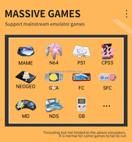Console de jeu vidéo portable Powkiddy Rgb20s 3,5 pouces pour jeux rétro Ps1, lecteur de jeux open source avec Wifi