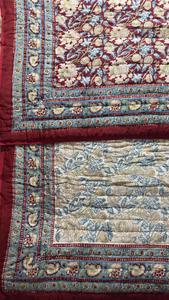 Meilleur prix 100% bloc de couette Kantha en coton biologique imprimé couette Kantha biologique douce couette Kantha biologique pour achat en gros - Product Image 5