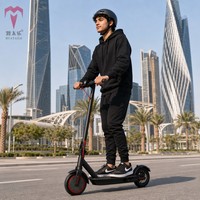 Scooter Eléctrico de 350W en Oferta, Plegable, de Largo Alcance, con Control por Aplicación, Freno de Disco Trasero, 36V, para Hombres, con Ruedas de 9.1 Pulgadas