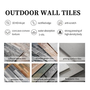 Azulejos de pared de cerámica con aspecto de <span class=keywords><strong>piedra</strong></span> <span class=keywords><strong>Natural</strong></span>, pared decorativa <span class=keywords><strong>Exterior</strong></span> para Villa - Product Image 5