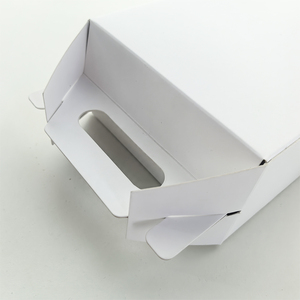 사용자 정의 흰색 판지 포장 빼앗아 음식 상자 와인 운반 대 병 홀더 종이 상자 - Product Image 4