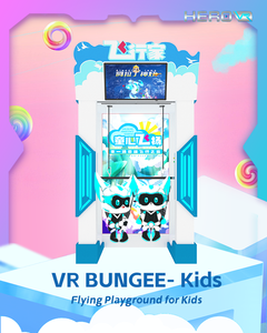 HEROVR Free Fall Flight VR Bungee Jumping Game Parque de atracciones de metal Paseo en remolque para interiores Parques de aventura al aire libre Aeropuertos - Product Image 5