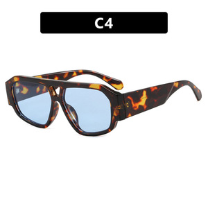 Gafas de Sol C1 con Montura Completa, Lentes Esféricas de Plástico, Protección UV400, Gafas Deportivas de Moda para Hombre - Product Image 2