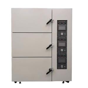 Forno Sottovuoto Verticale a 3 Strati da 380V con Riempimento di Azoto per Camera di Prova Batterie - Product Image 1