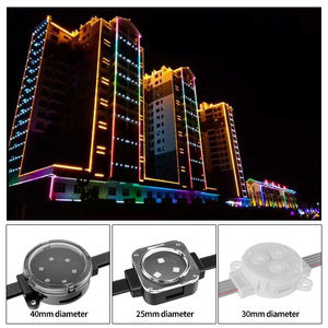 Наружное освещение SMD2835 30 мм, 12 В RGB RGBW, светодиодный пиксельный точечный светильник - Product Image 5