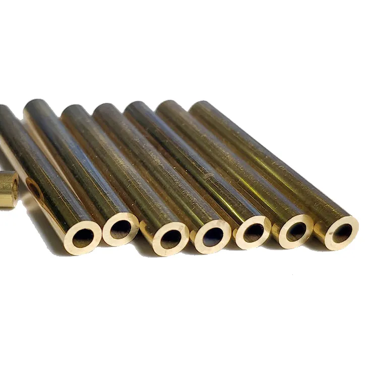 Thin-walled brass tube H59 H65 high quality capillary brass tube cutting copper tubules of various specifications