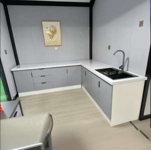 Rumah kontainer baja Sandwich tahan lama, konstruksi baja Panel Sandwich praktis dan ekonomis - Product Image 5